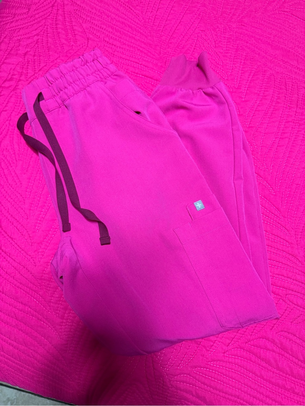 HOT PINK FIGS JOGGERS